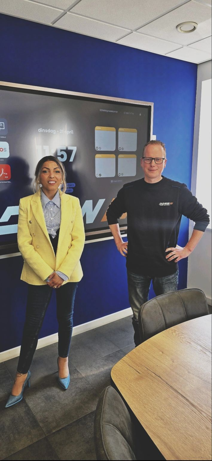 Klantbezoek van Natasha Singh-Palman bij DDMW